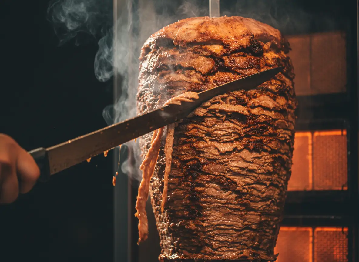 Döner frisch vom Drehspieß